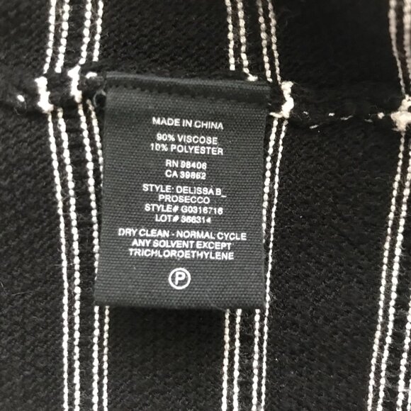 Theory Delissa B Dress sz M Striped Textured Knit Medium - Picture 11 of 11